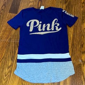 Pink Victoria’s Secret short sleeve tee